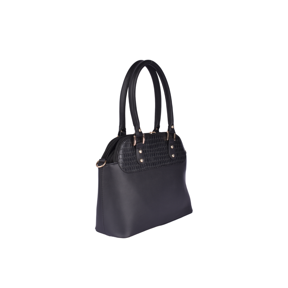 Embossed Leather Shoulder Bag