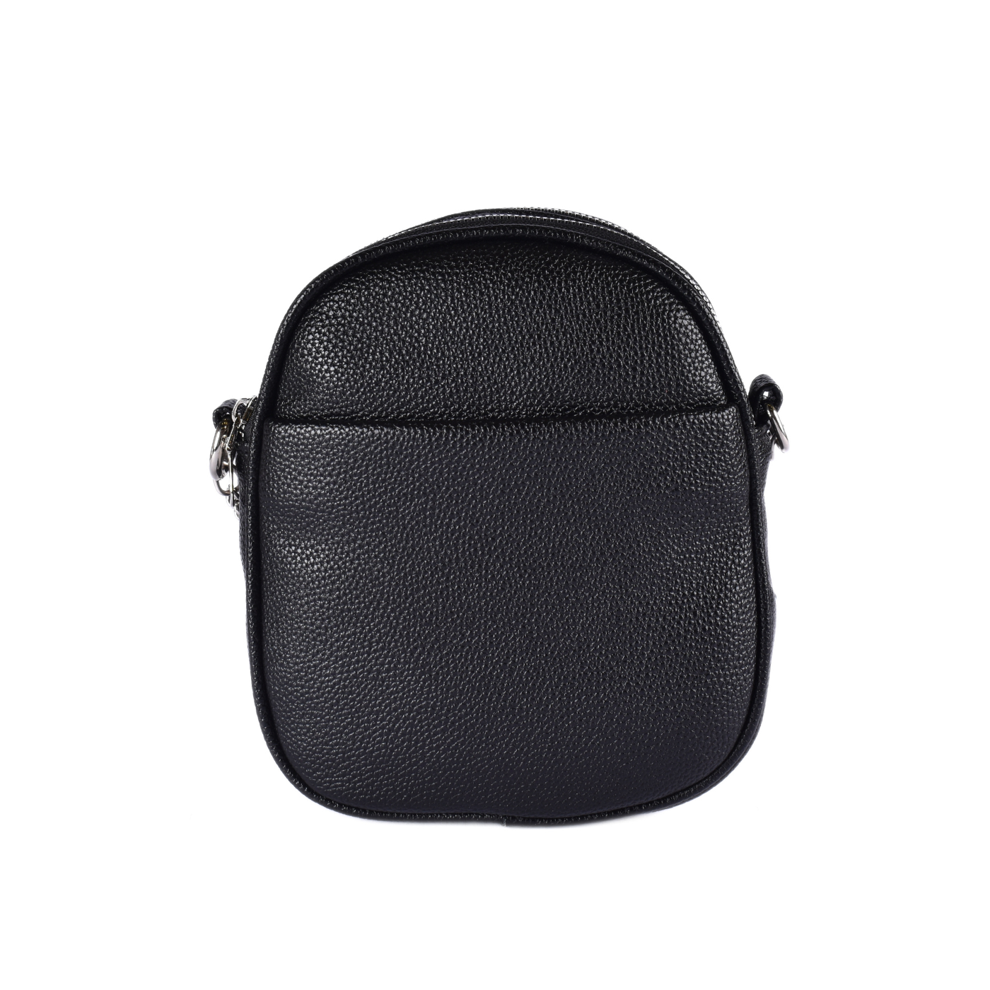 Mini Leather Cross Body Bag Black Melouk