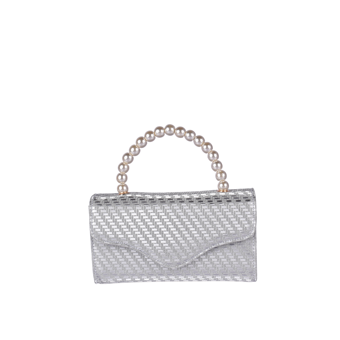 Simple Clutch Soiree Bags Silver Melouk