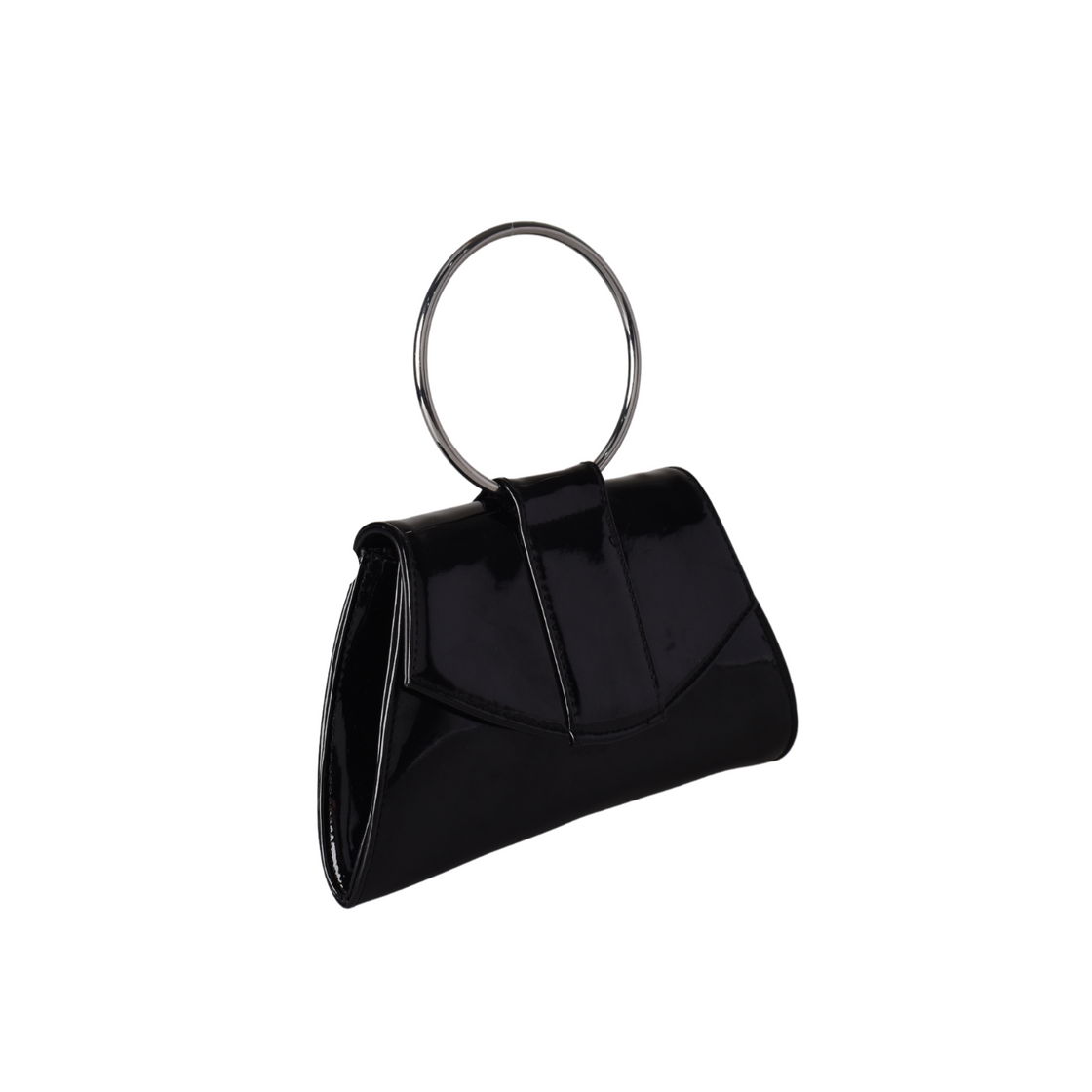 Shiny Mini Bag With Round Handle