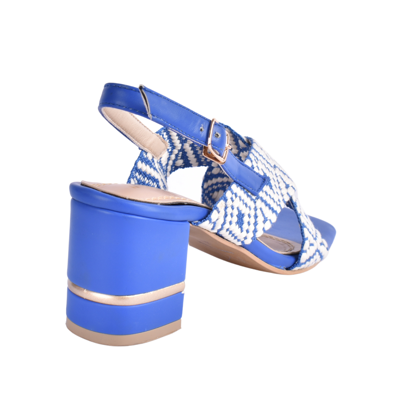 Elegant Cross-Strap Sandal Featuring A Beautifully Embellished Strap Melouk