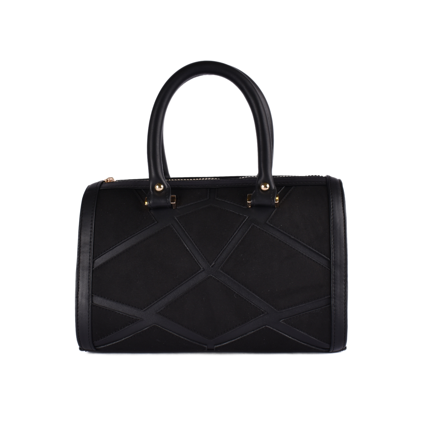 Leather Handbag with Details