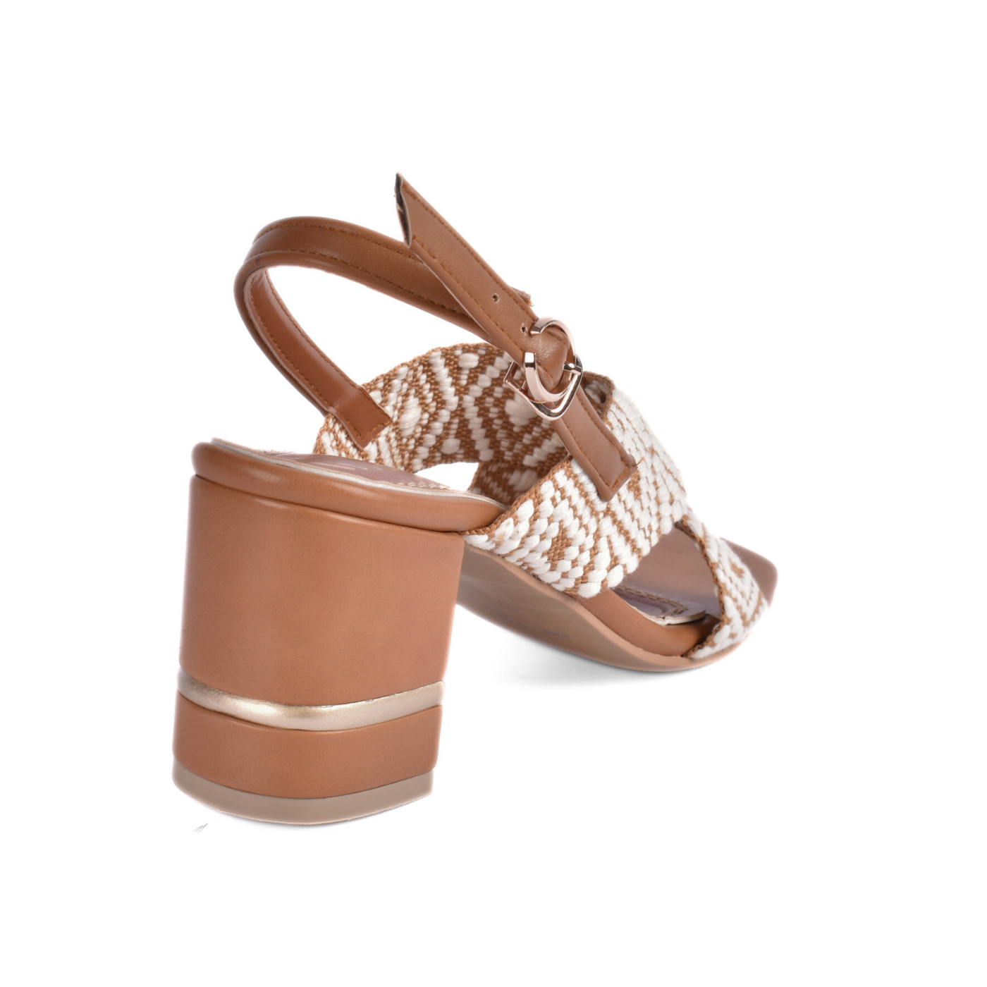 Elegant Cross-Strap Sandal Featuring A Beautifully Embellished Strap Melouk