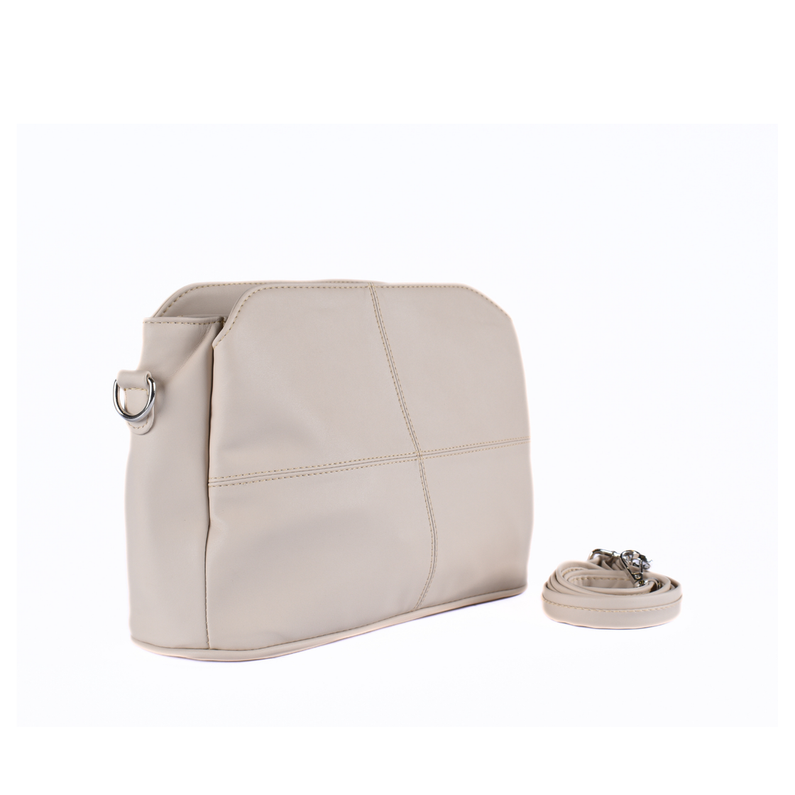 Double Pocket Cross Body Bag