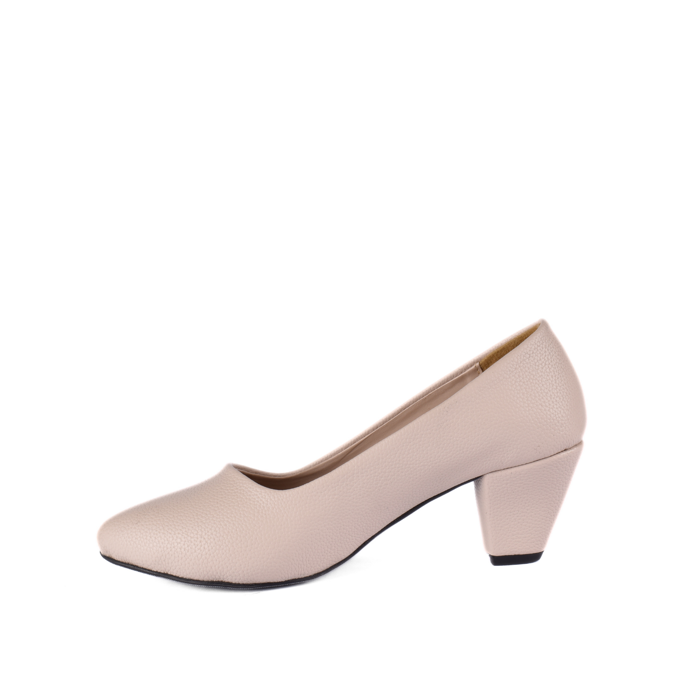 Decollete Leather  Heels
