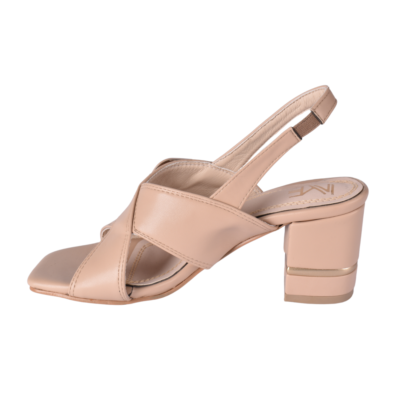 Cross-Strap Sandals With Buckle Chic and Comfortable Design Melouk