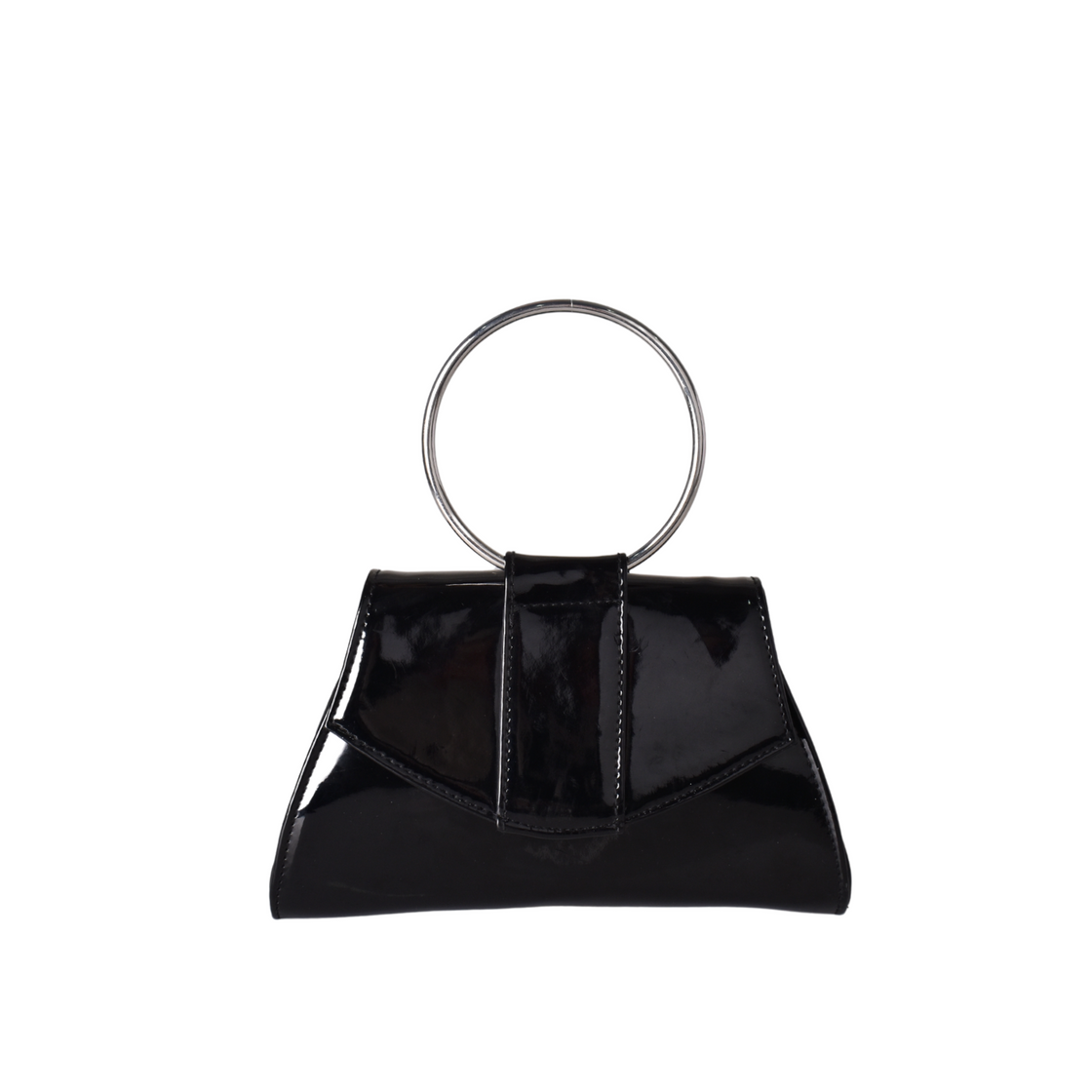 Shiny Mini Bag With Round Handle