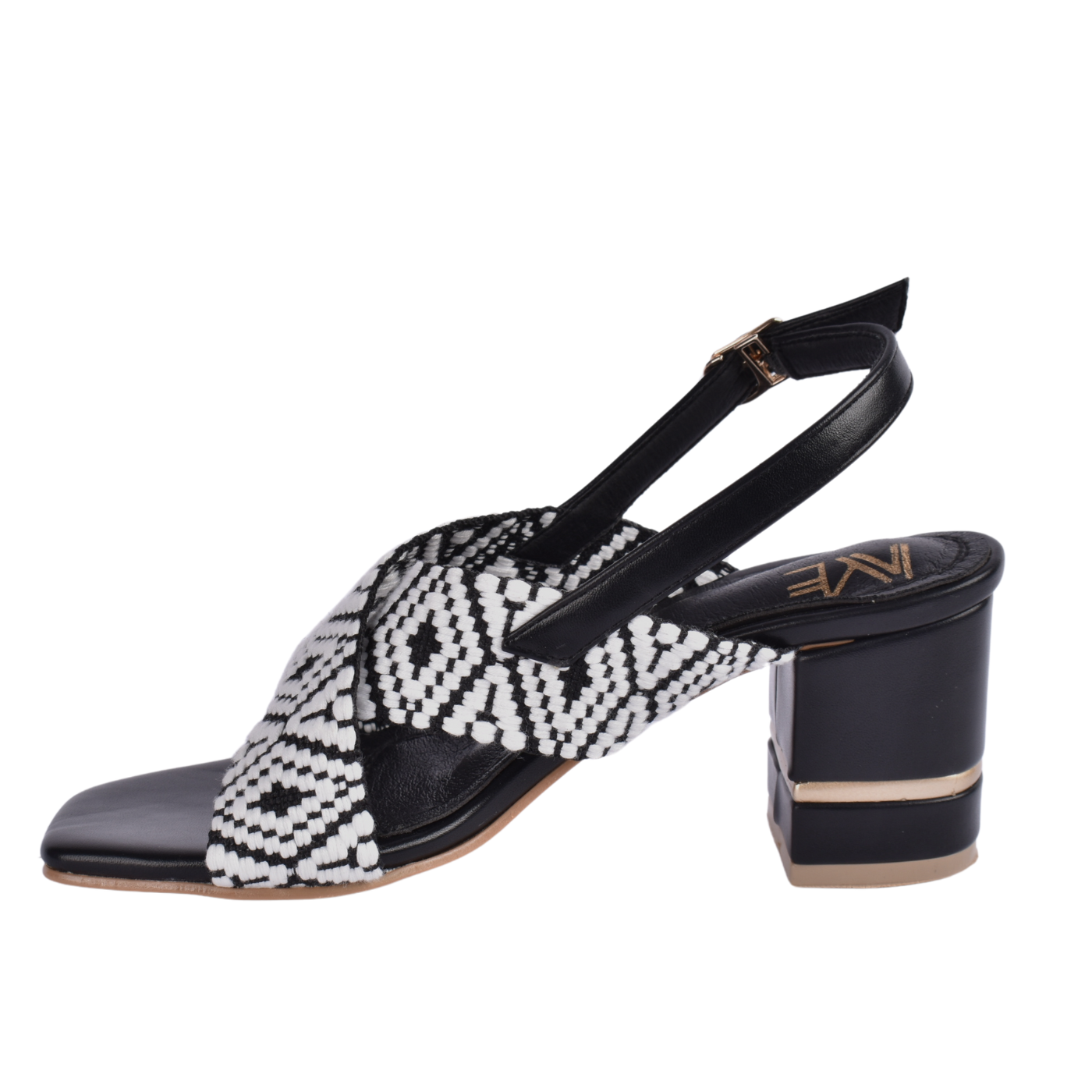 Elegant Cross-Strap Sandal Featuring A Beautifully Embellished Strap Melouk
