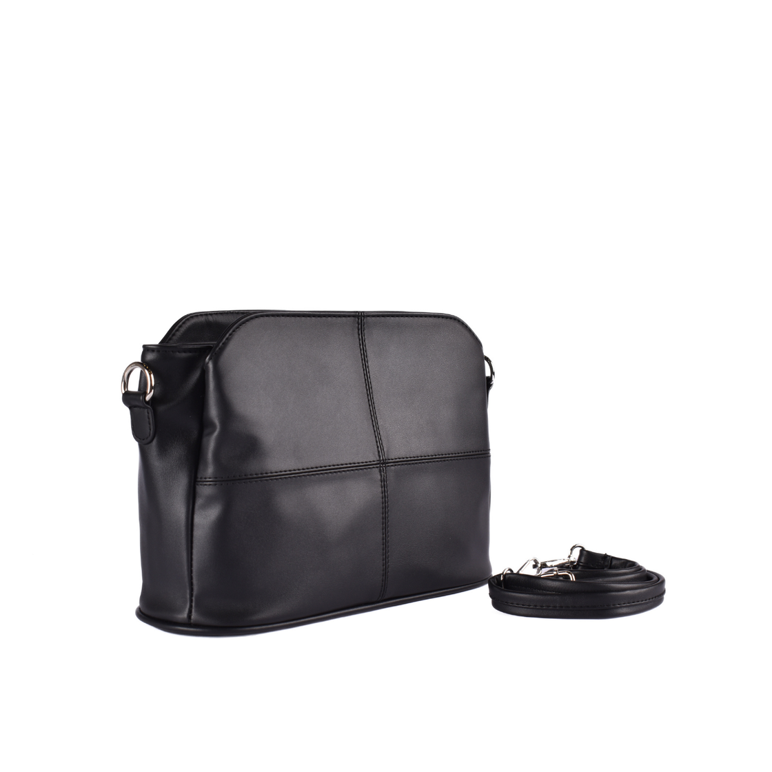 Double Pocket Cross Body Bag