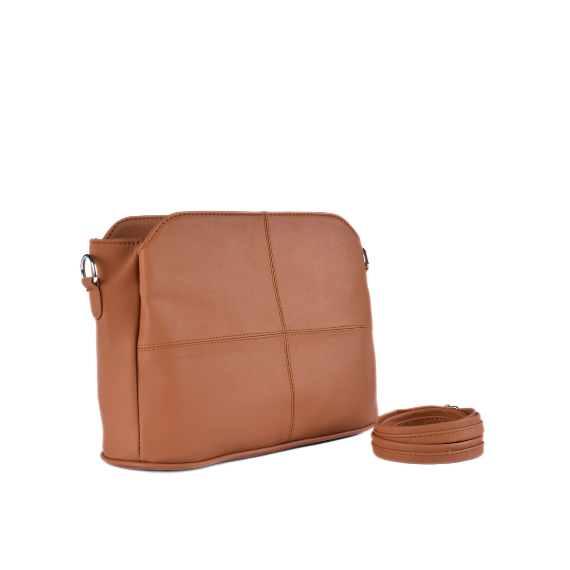 Double Pocket Cross Body Bag