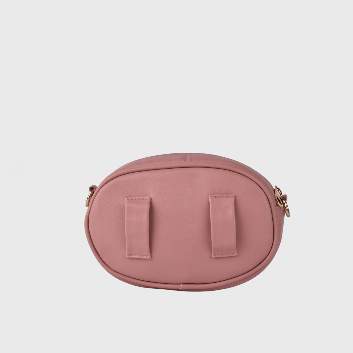 Light Pink Mini Leather Cross Body Bag Melouk