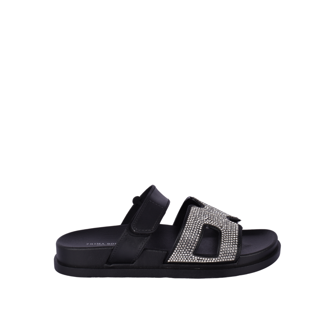 Rubber Buckled Sandals