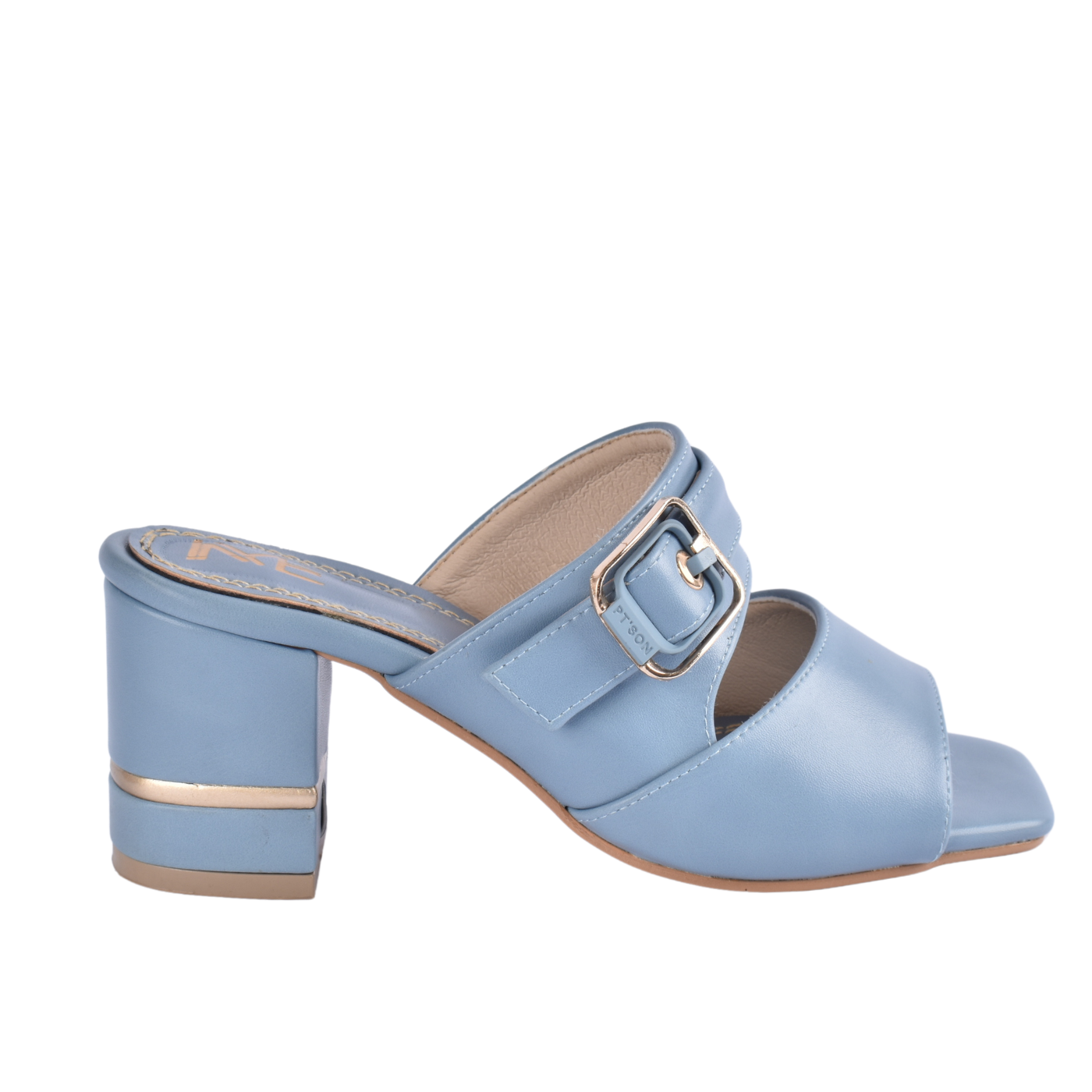 Classy Heeled Flip Flop With Detiles Melouk
