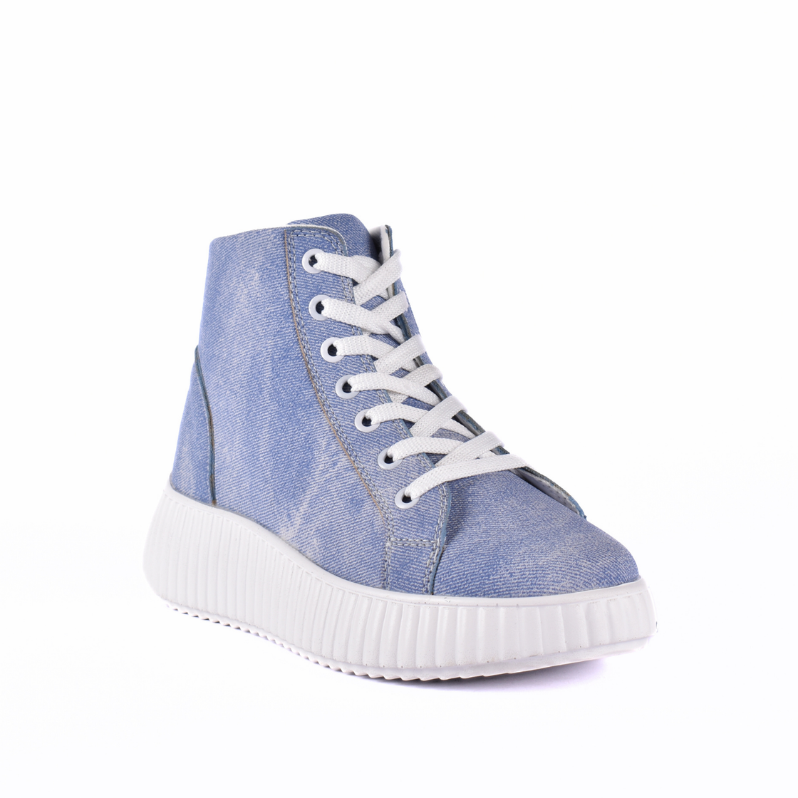 Everyday Denim Ankle Sneakers