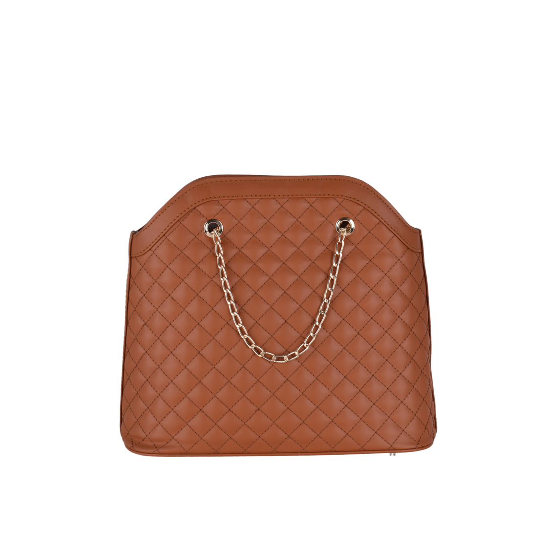 Embossed Leather Shoulder Bag