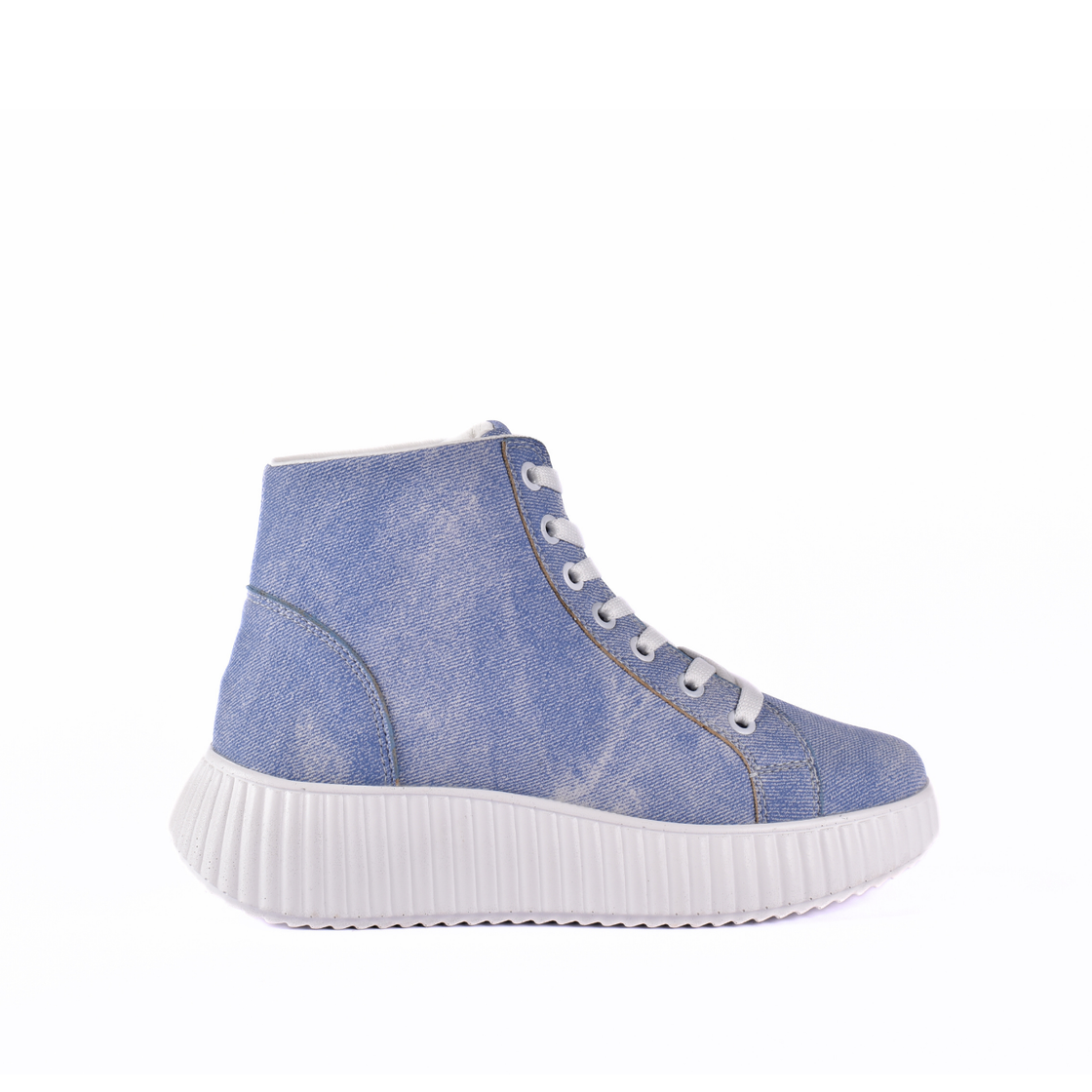 Everyday Denim Ankle Sneakers