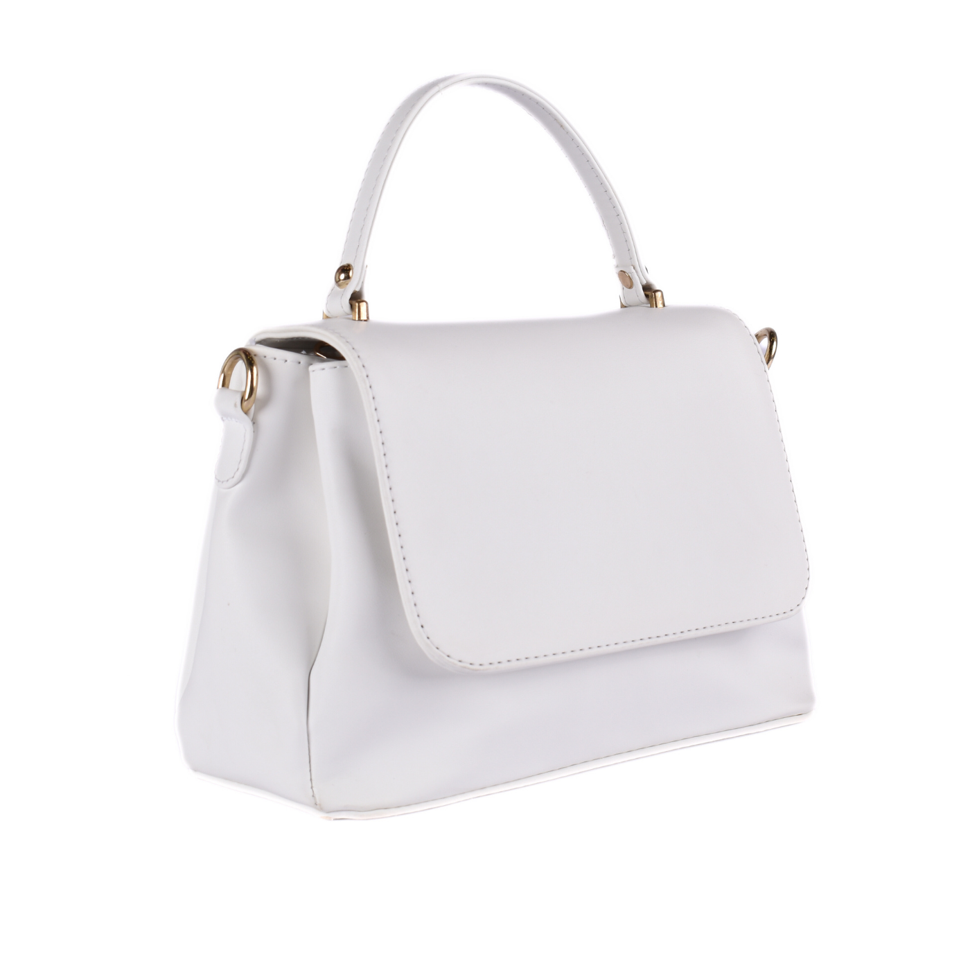 Leather Hand Bag With Handle