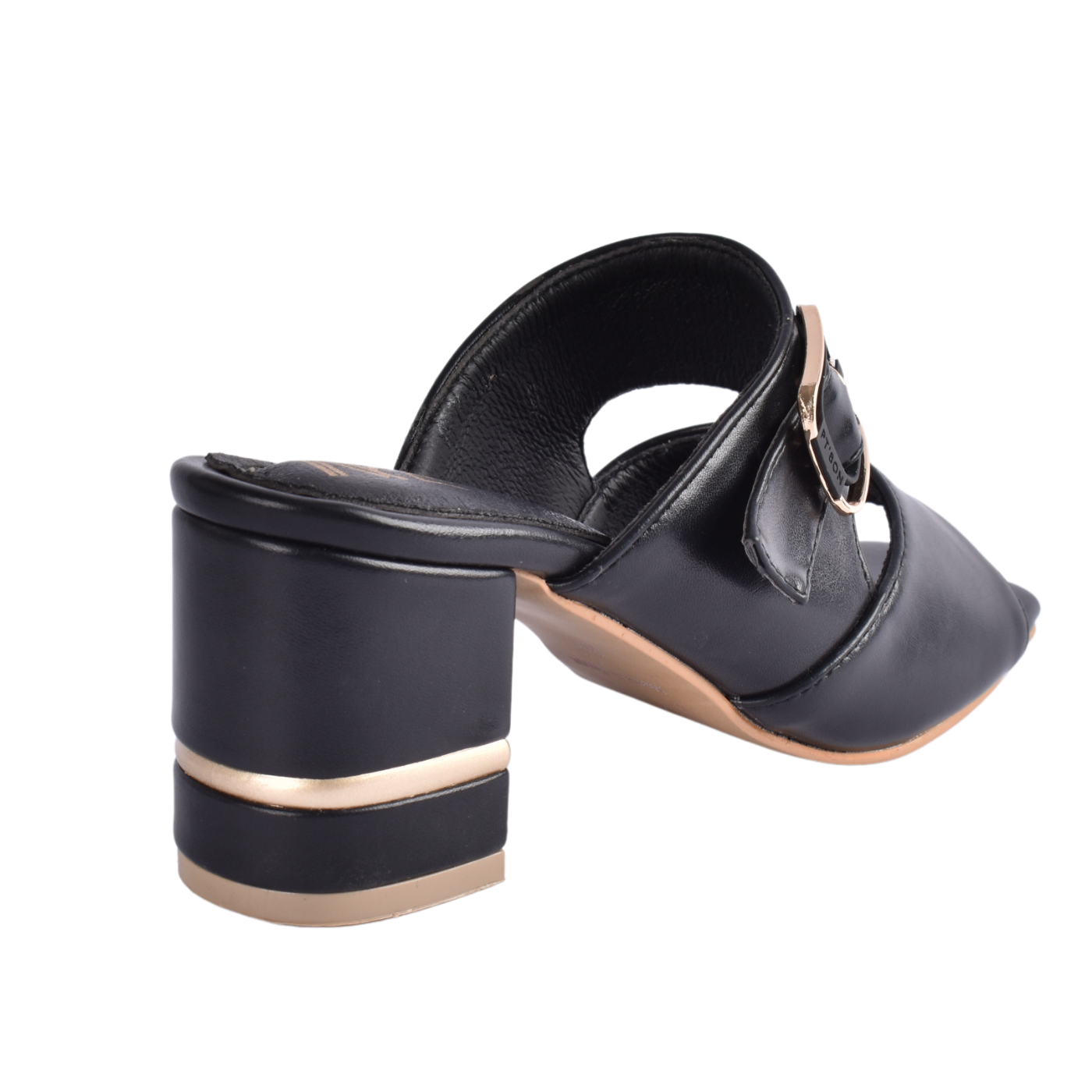 Classy Heeled Flip Flop With Detiles Melouk