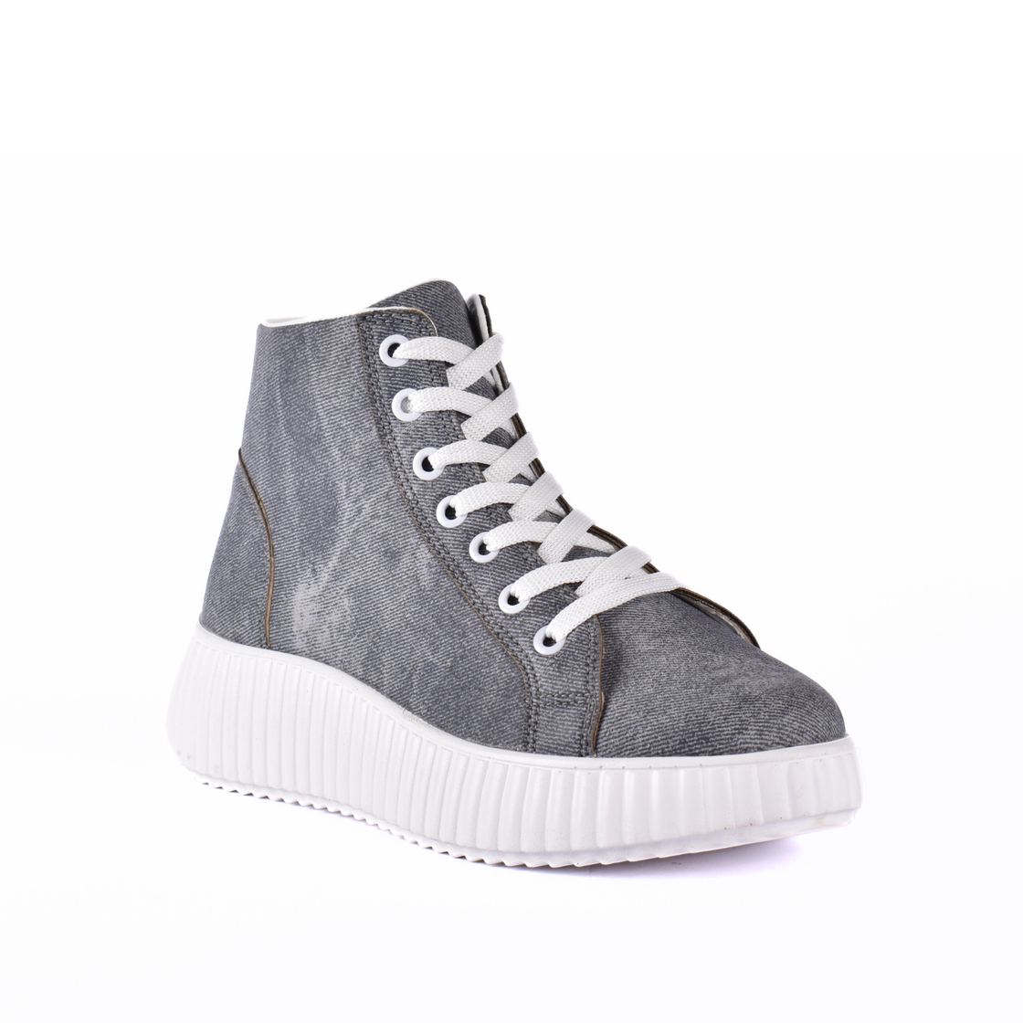 Everyday Denim Ankle Sneakers