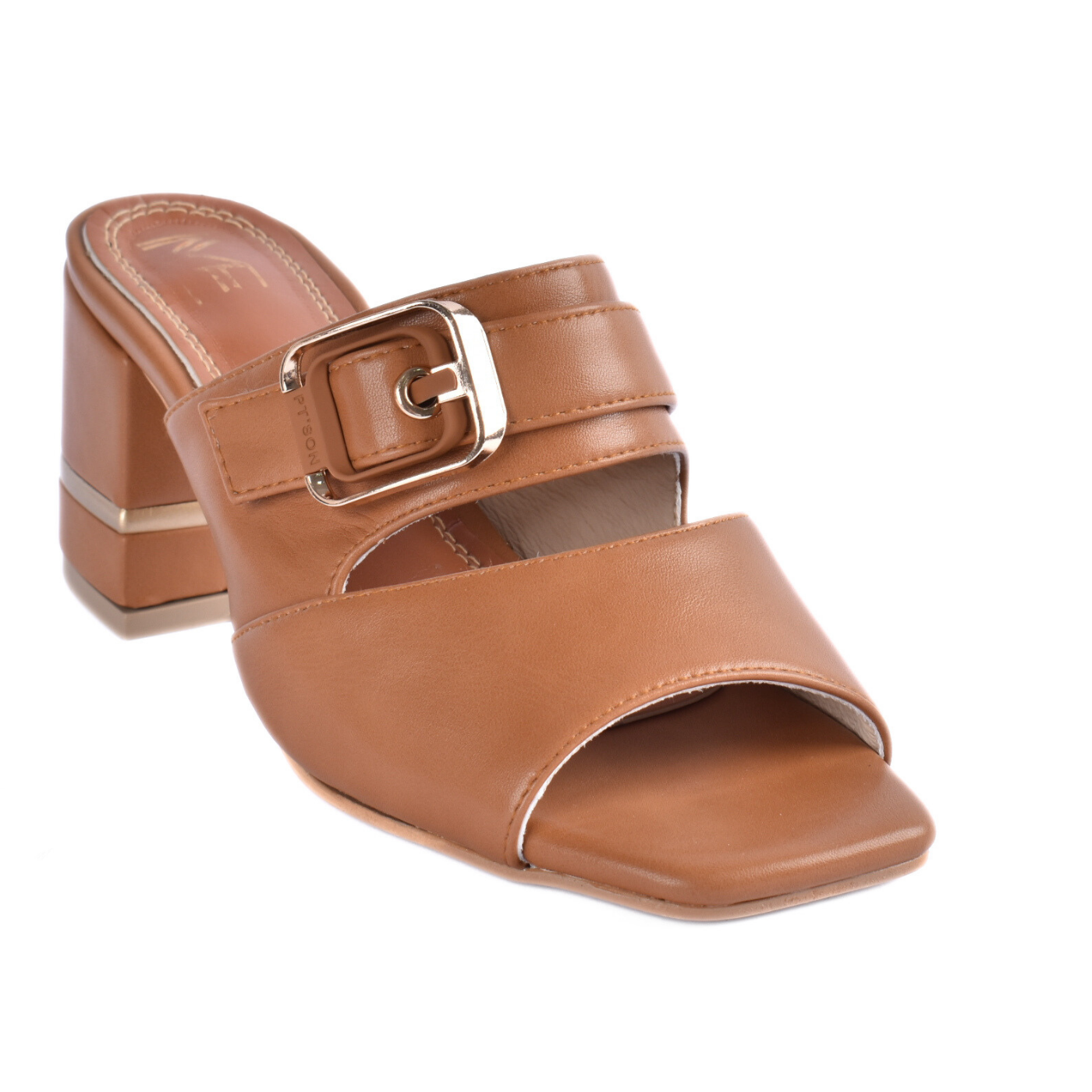 Classy Heeled Flip Flop With Detiles Havana Melouk