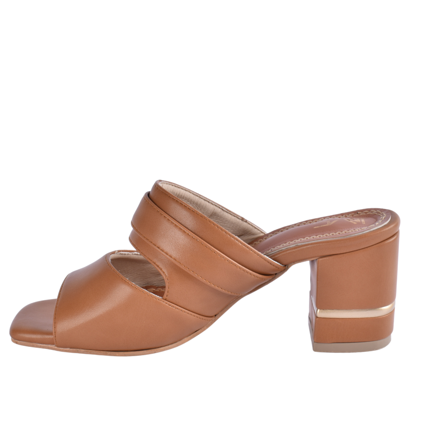 Classy Heeled Flip Flop With Detiles Melouk