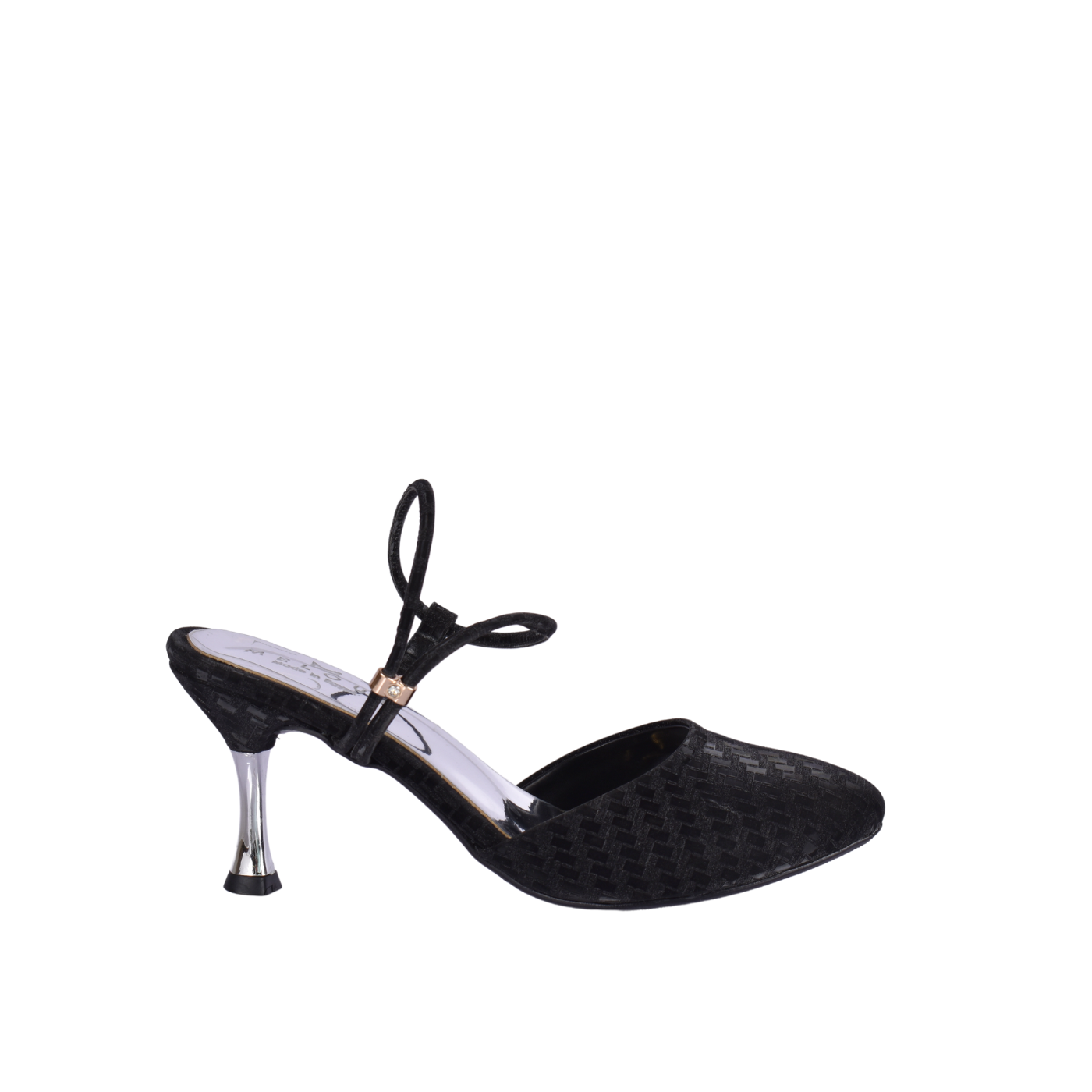 Strass High Heels Pumps Black Melouk