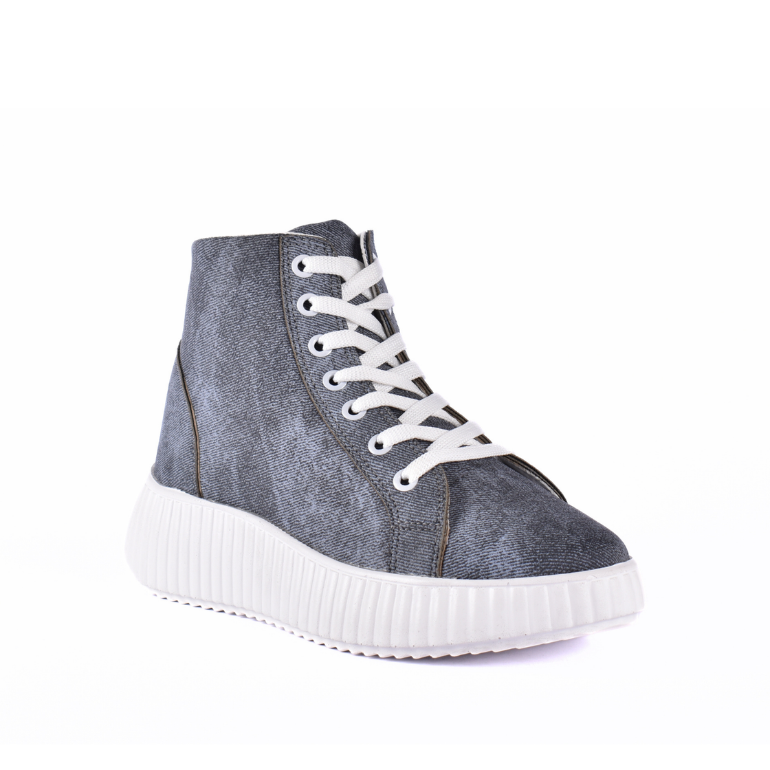 Everyday Denim Ankle Sneakers