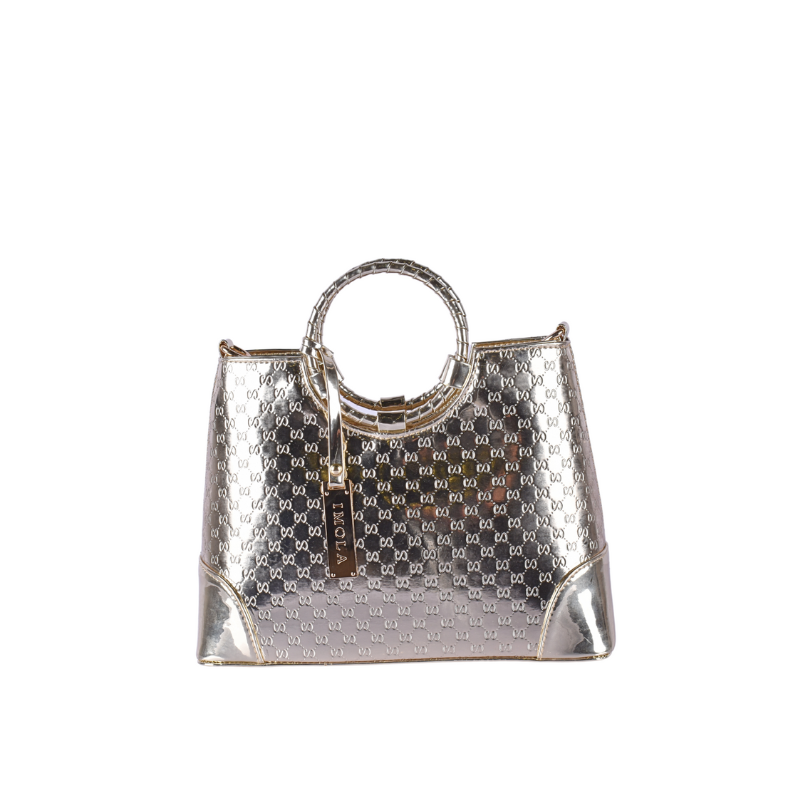 Shiny Handbag with Handle