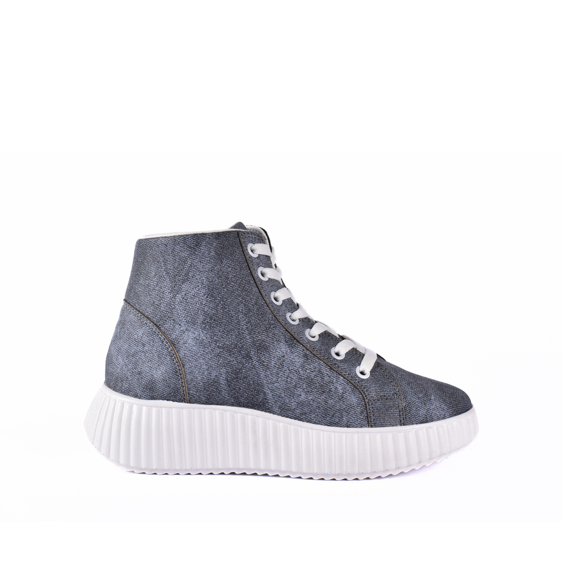 Everyday Denim Ankle Sneakers