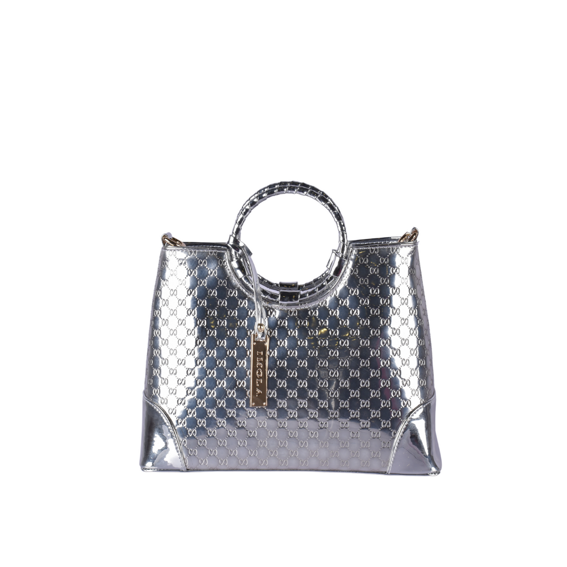 Shiny Handbag with Handle