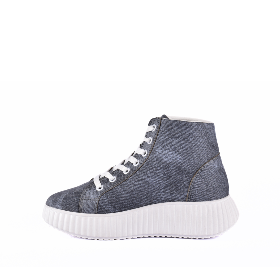 Everyday Denim Ankle Sneakers