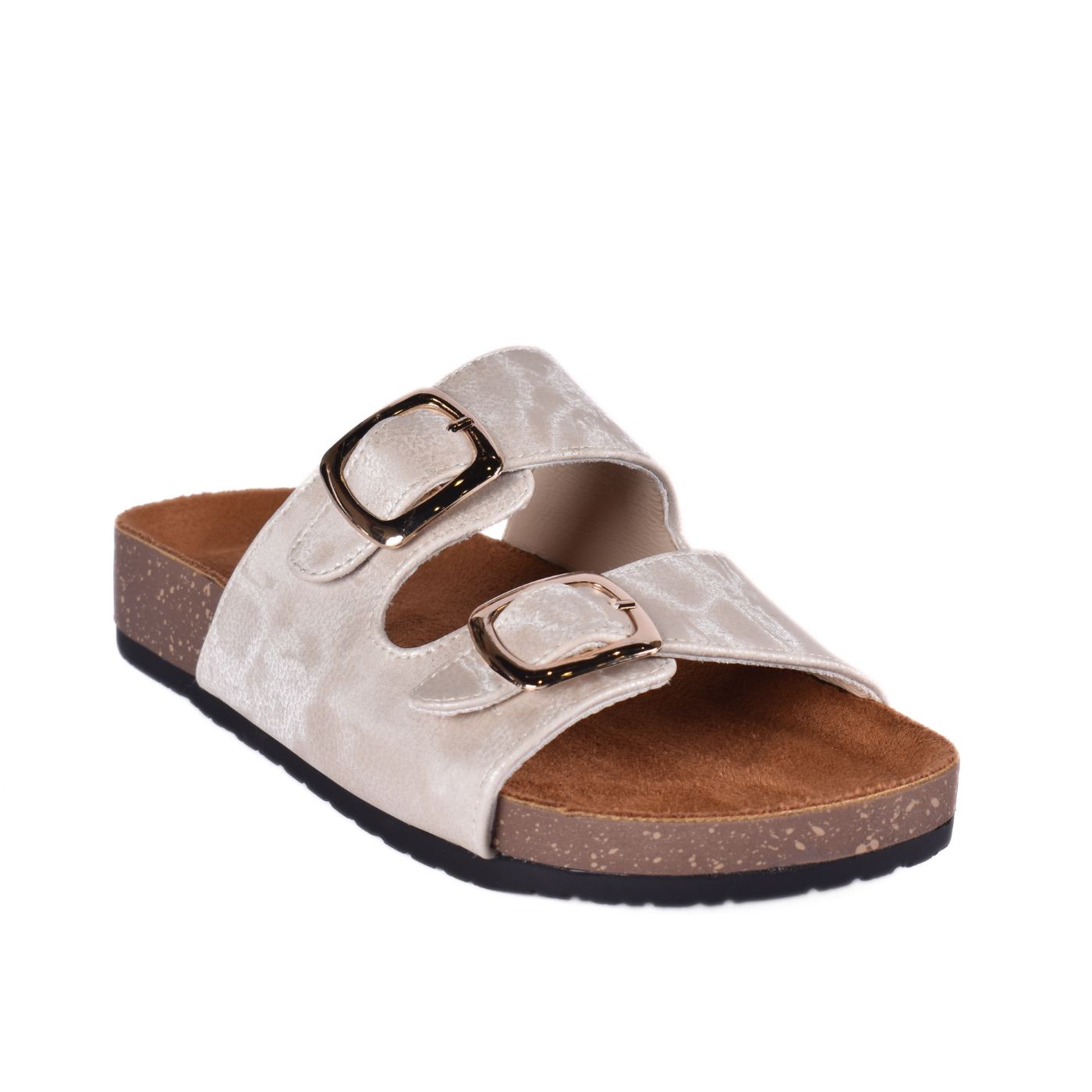 Strap Platform Slipper with details