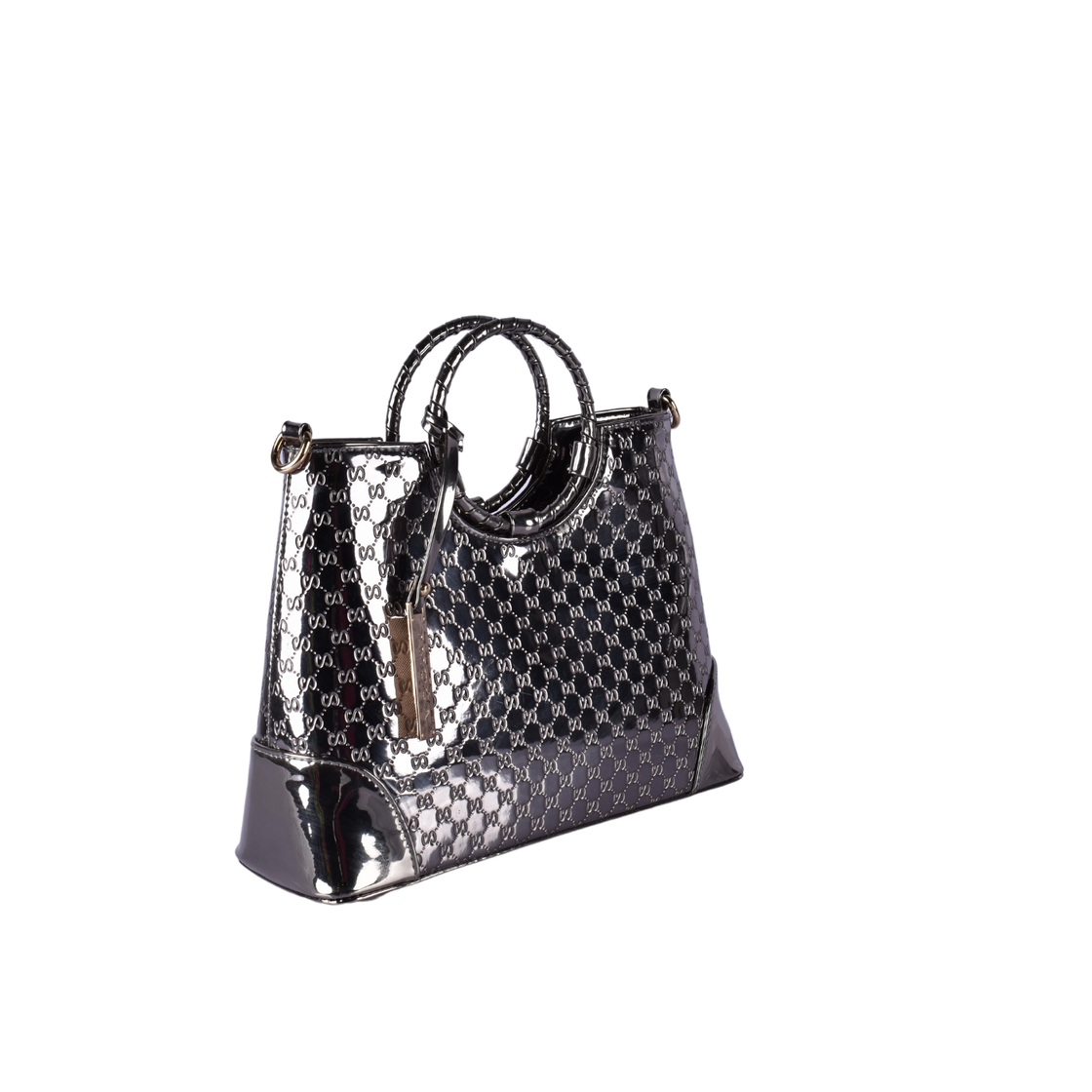 Shiny Handbag with Handle