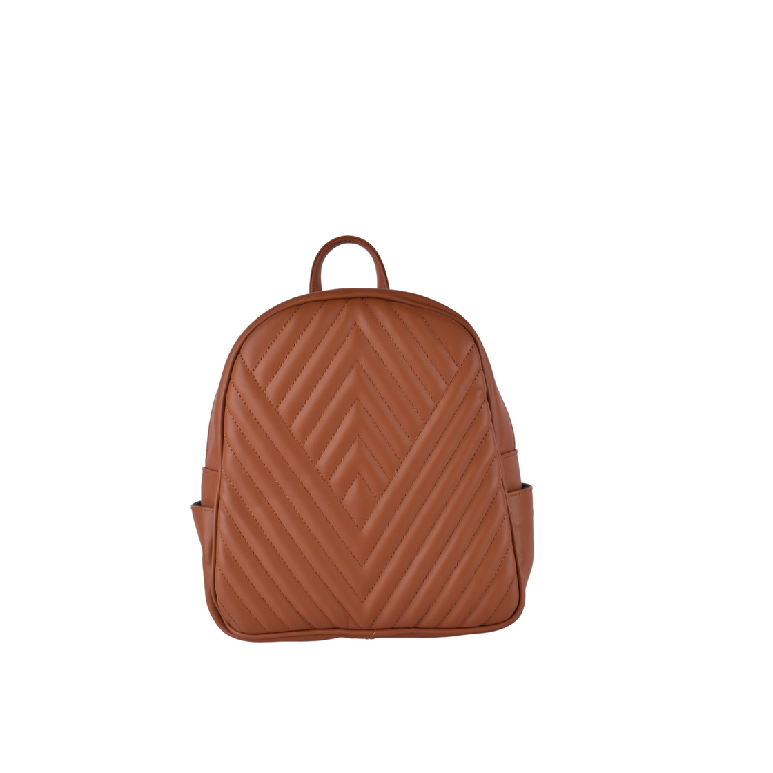 Lined Leather Backpack Bag