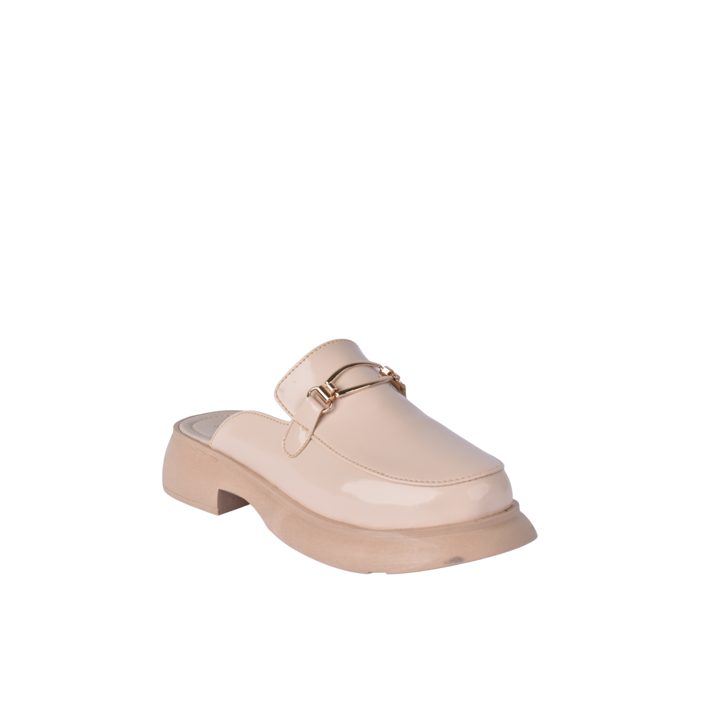 Leather Comfy Clogs With Buckle