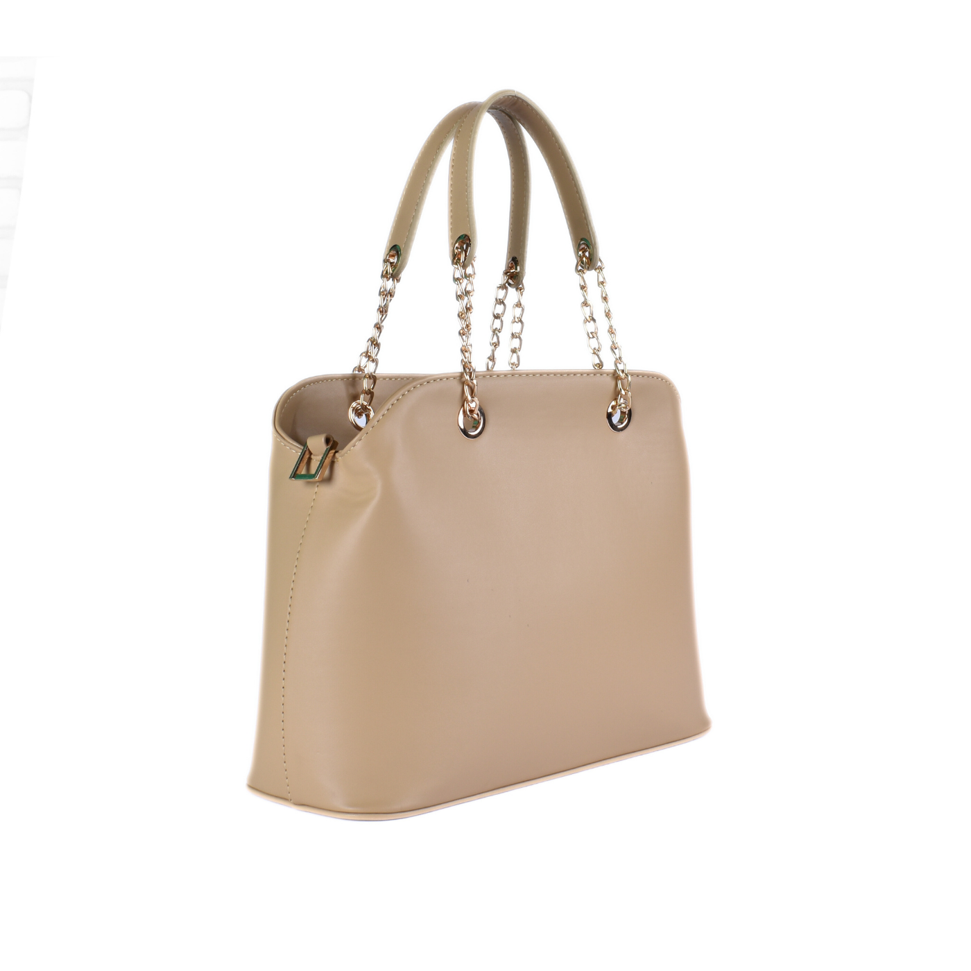 Embossed Leather Handbag