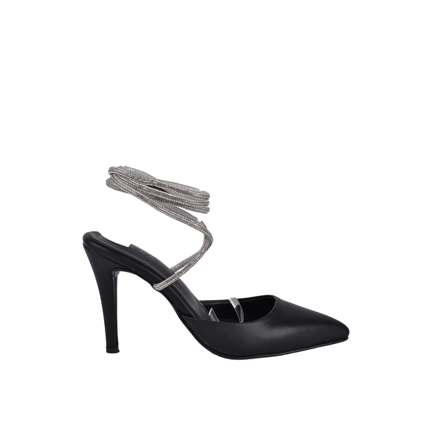 Strass High Heels Pumps Black Melouk