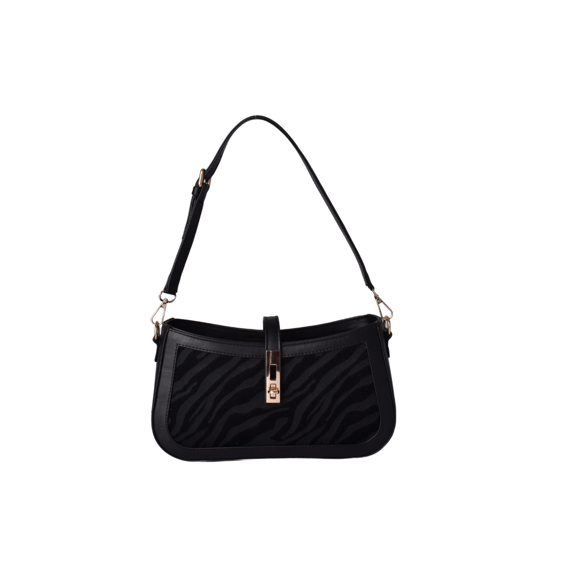 Basic Leather Shoulder Bag