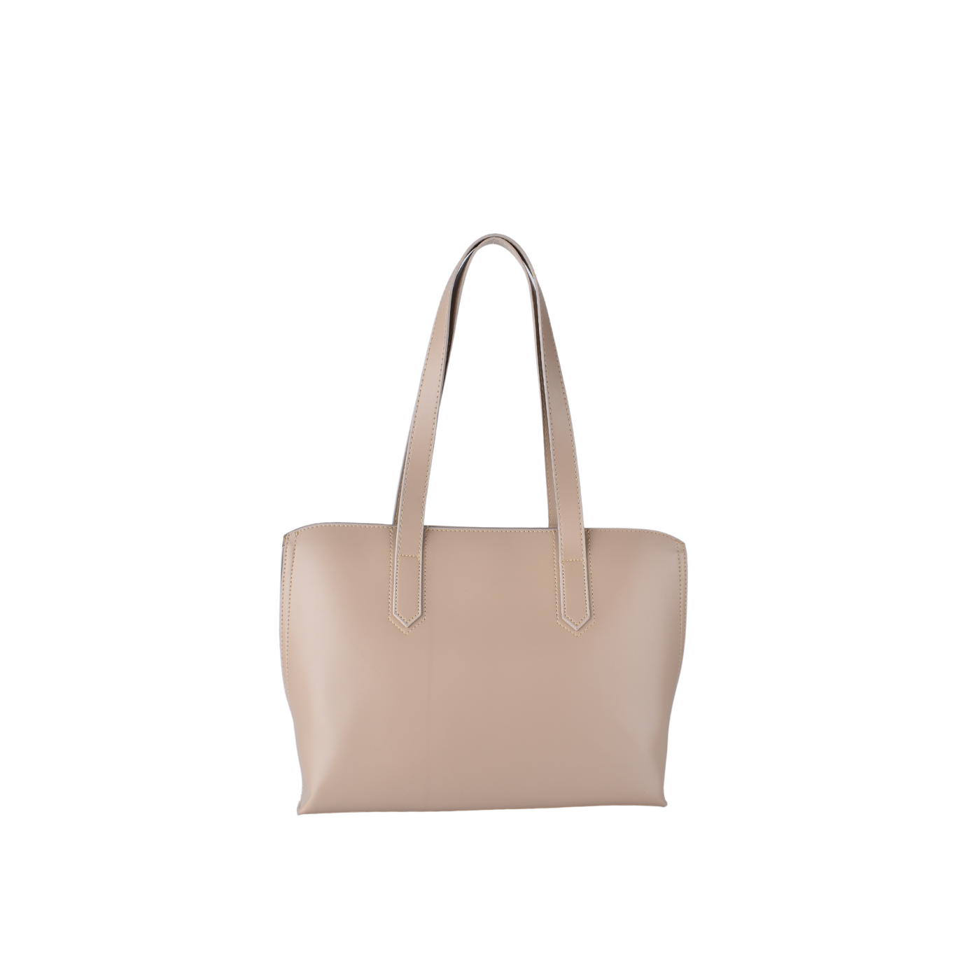 Basic Leather Shoulder Bag