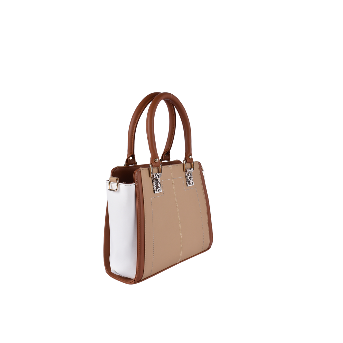 Classic Leather Handbag With Details