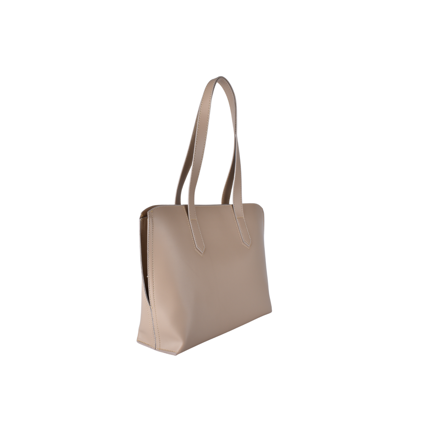 Basic Leather Shoulder Bag