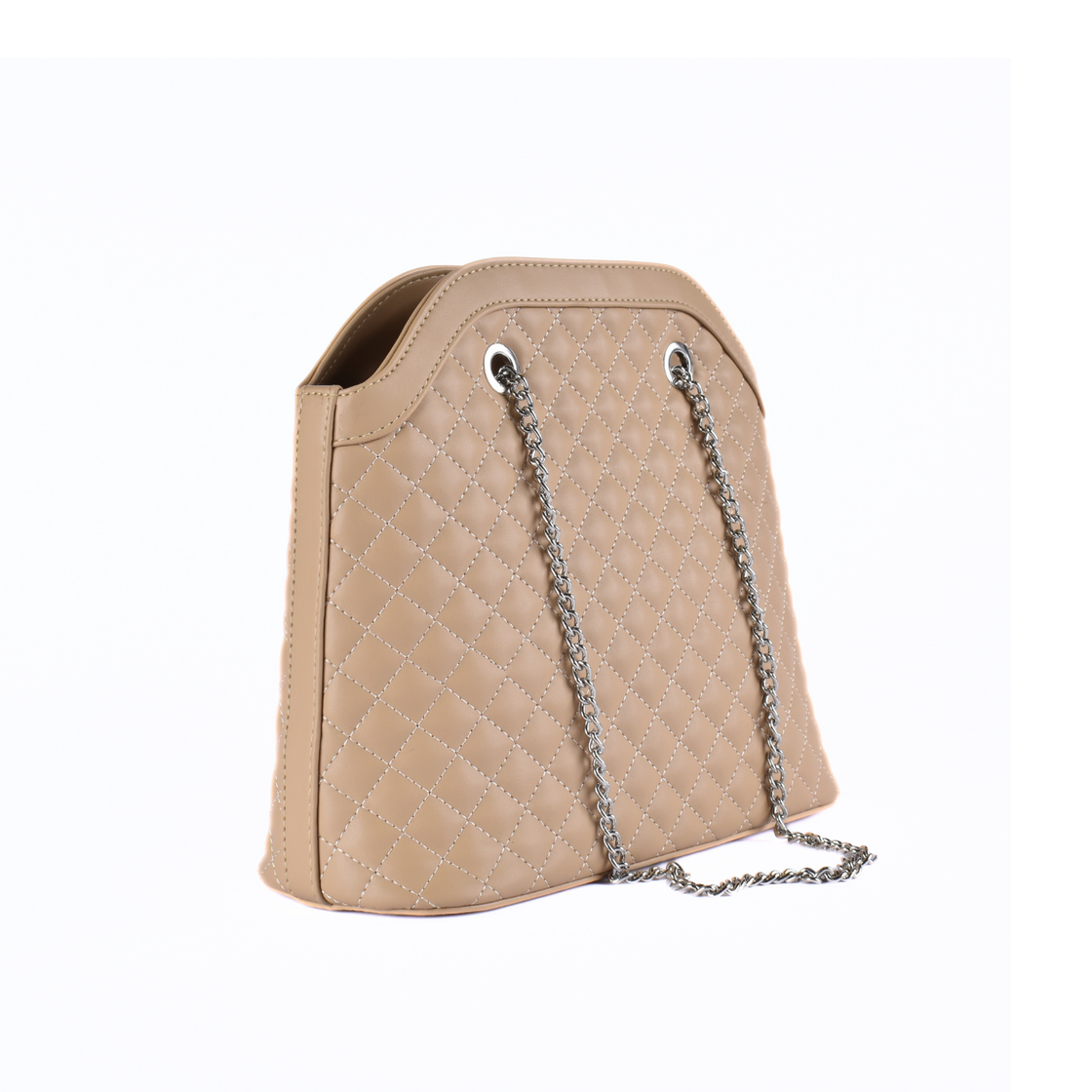 Embossed Leather Shoulder Bag