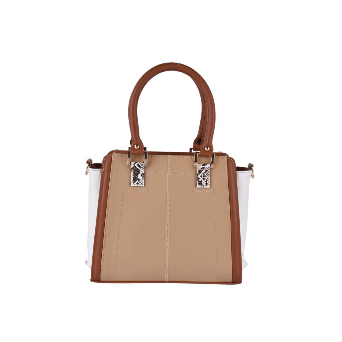 Classic Leather Handbag With Details