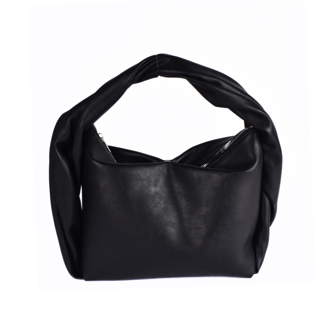 Zipper Closure Shoulder Bag