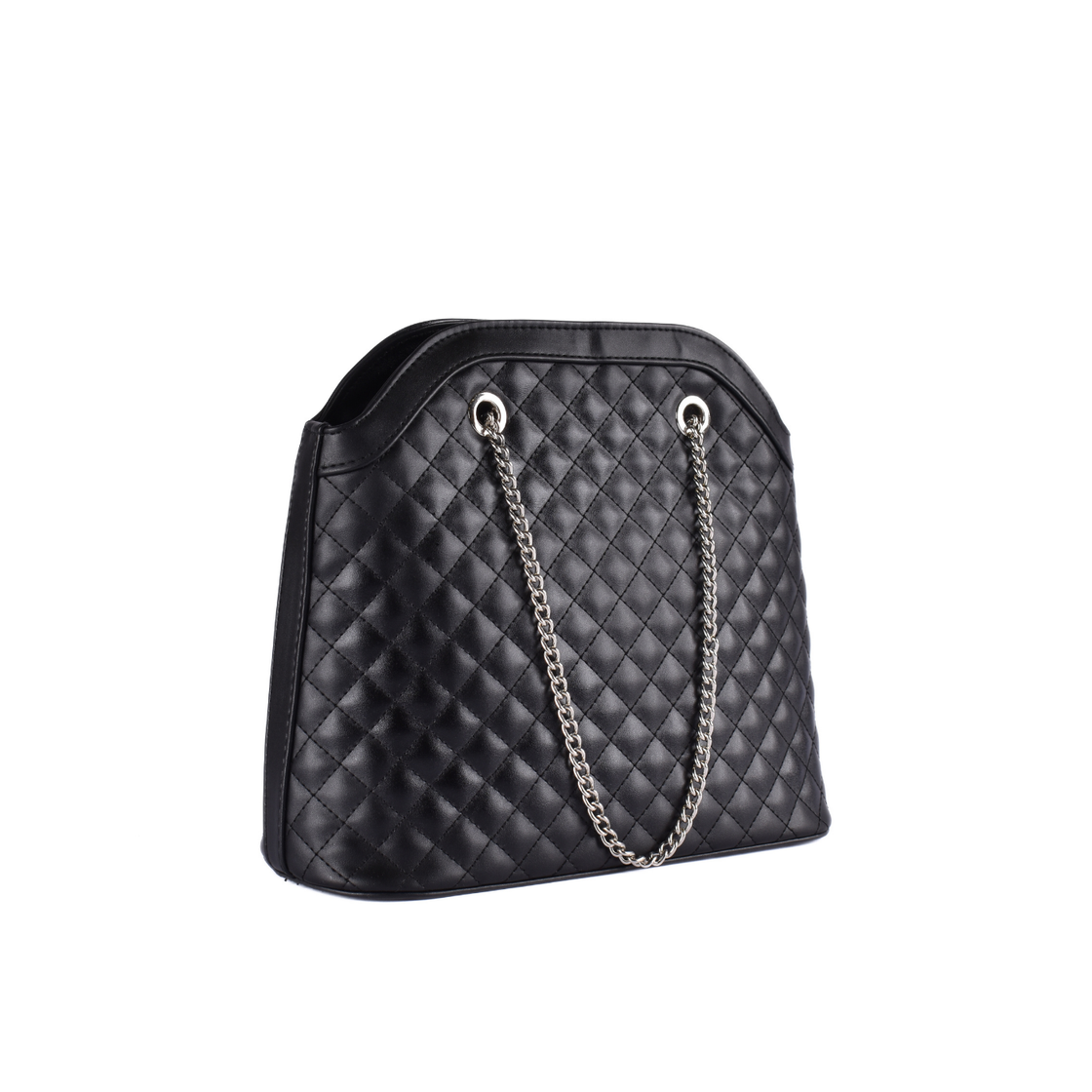 Embossed Leather Shoulder Bag