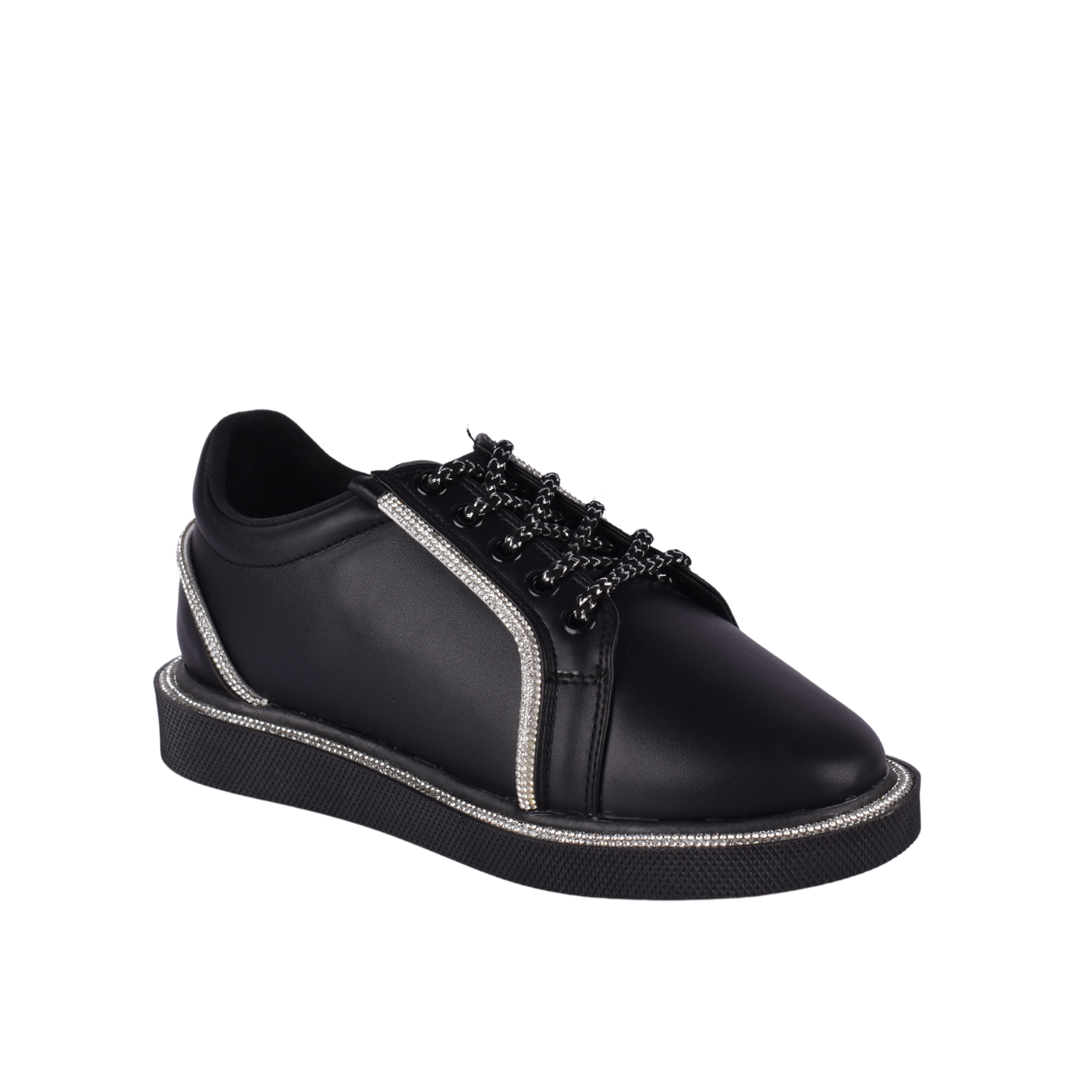 Fashionable Sneaker With Trims Melouk
