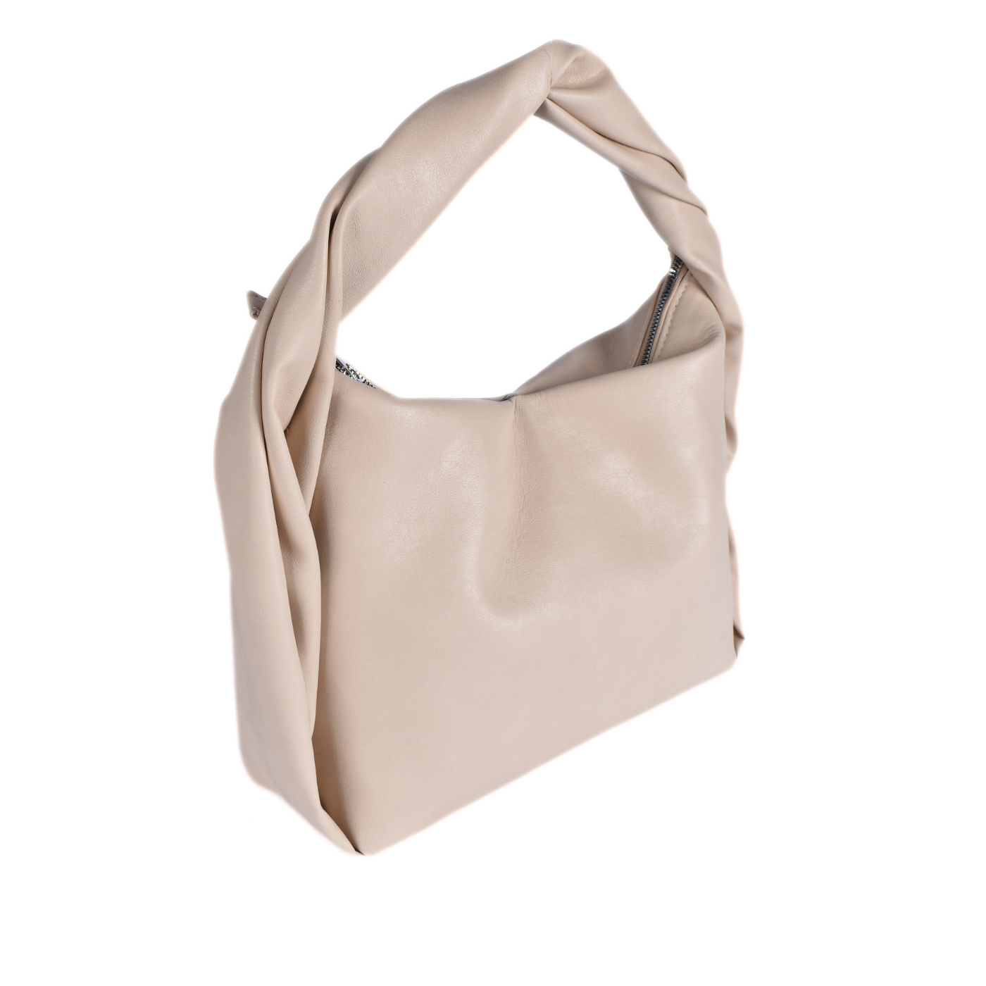 Zipper Closure Shoulder Bag