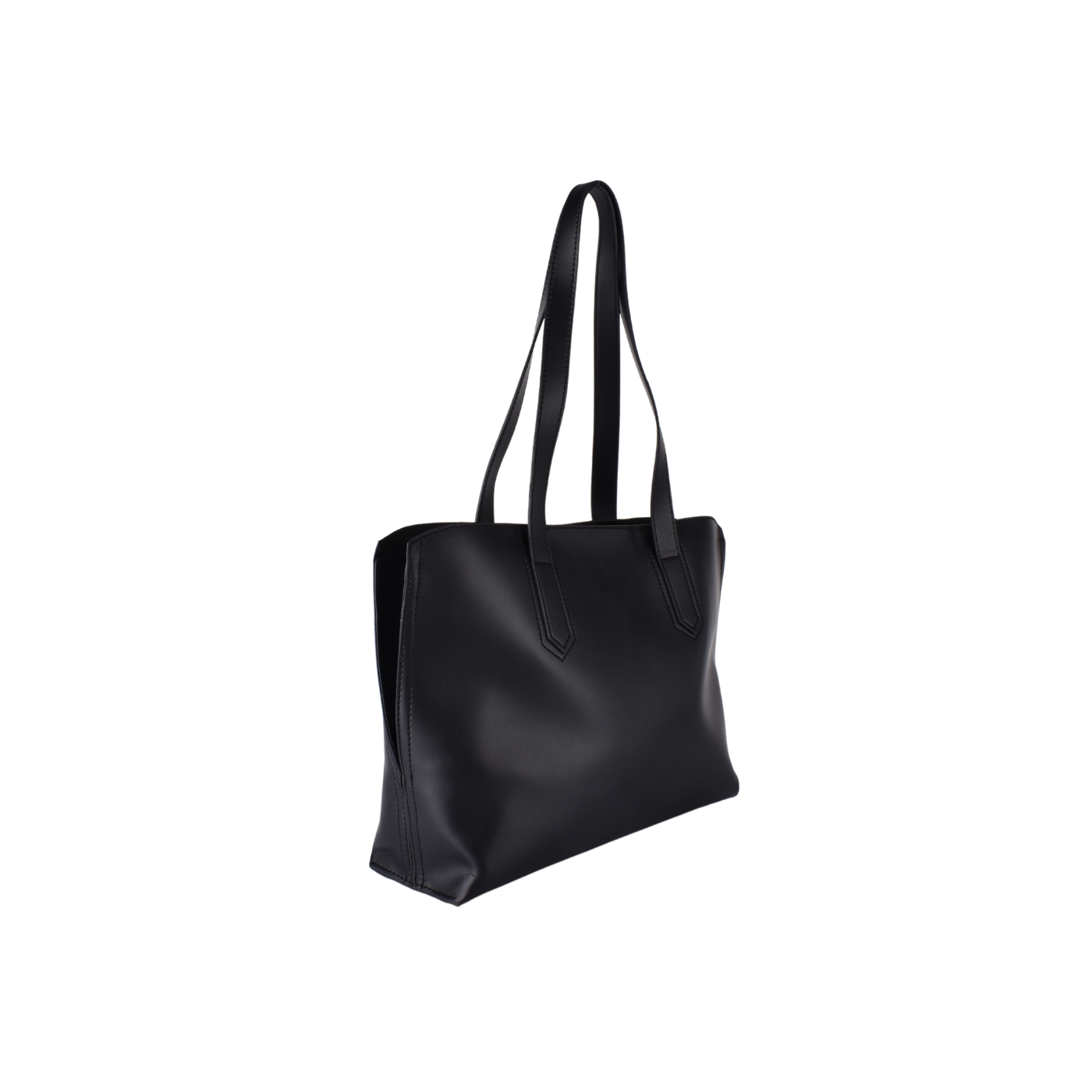 Basic Leather Shoulder Bag