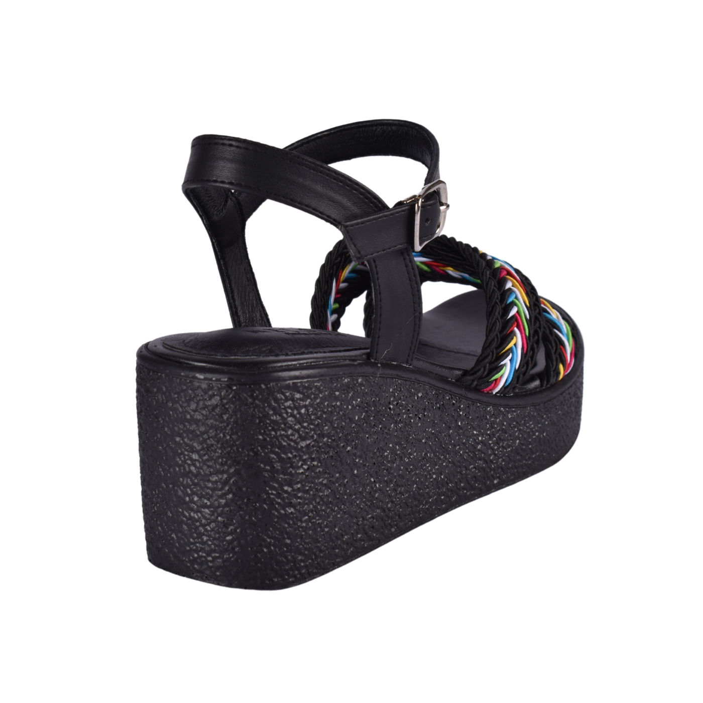 Elegant Cross-Strap Sandal Featuring A Beautifully Embellished Strap Melouk