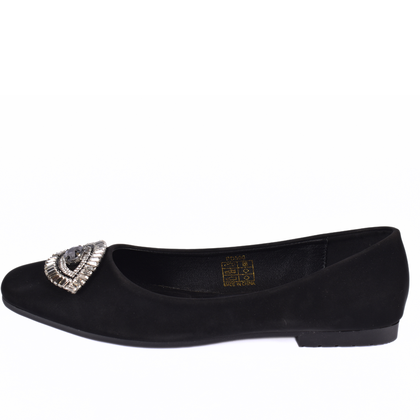 Tudded Throat Slip On Leather Flats Melouk